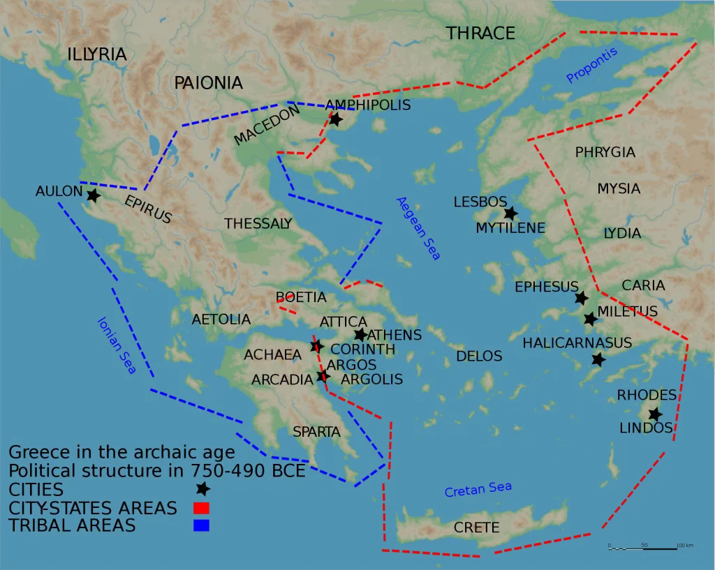 Ancient Greece Geography Facts For Kids Savvy Leo